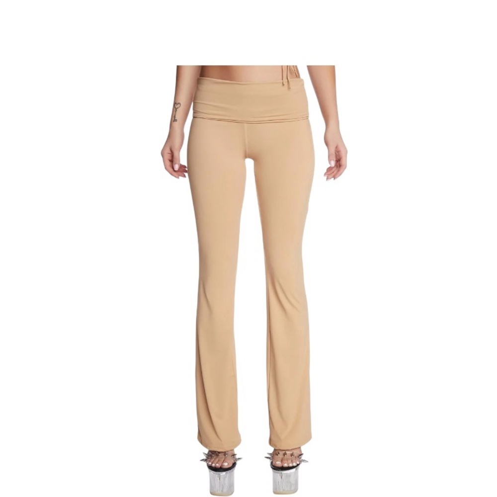 Lioness sold out  Tan Boot Cut Flare amelie Pants